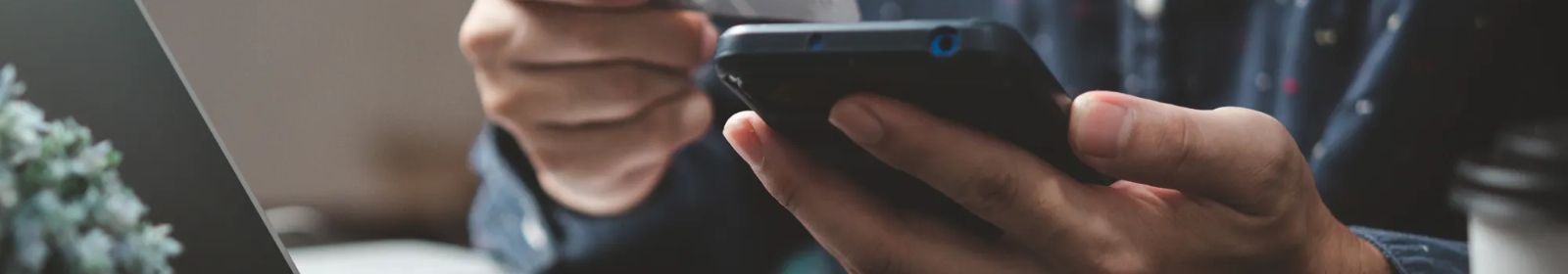 a person using their mobile phone