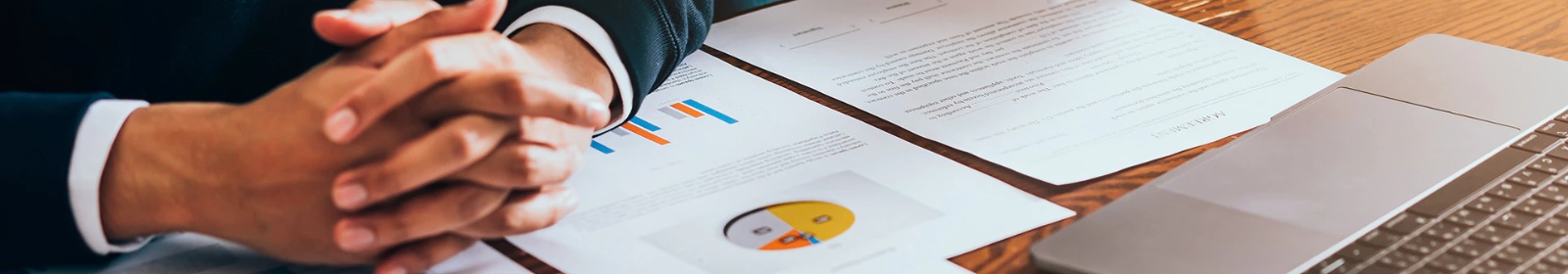 a person reviewing financial documents